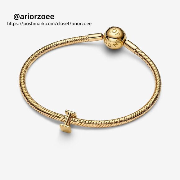 Pandora Letter I Alphabet Charm - Picture 3 of 5